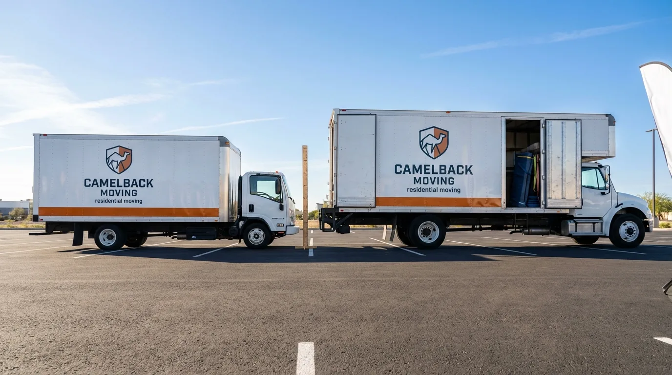 Moving truck size capacity guide in Springfield